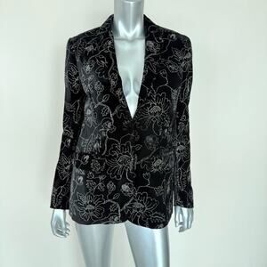 NWT!!! The  Kooples women velvet jacket size 38 FR or 8US Retail 645$